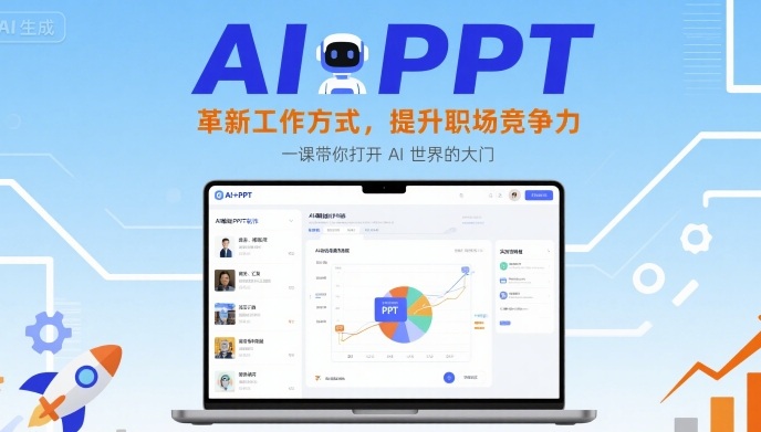 AI+PPT：革新工作方式，提升职场竞争力，一课带你打开 AI 世界的大门网创-网赚-兼职-副业天辰网创